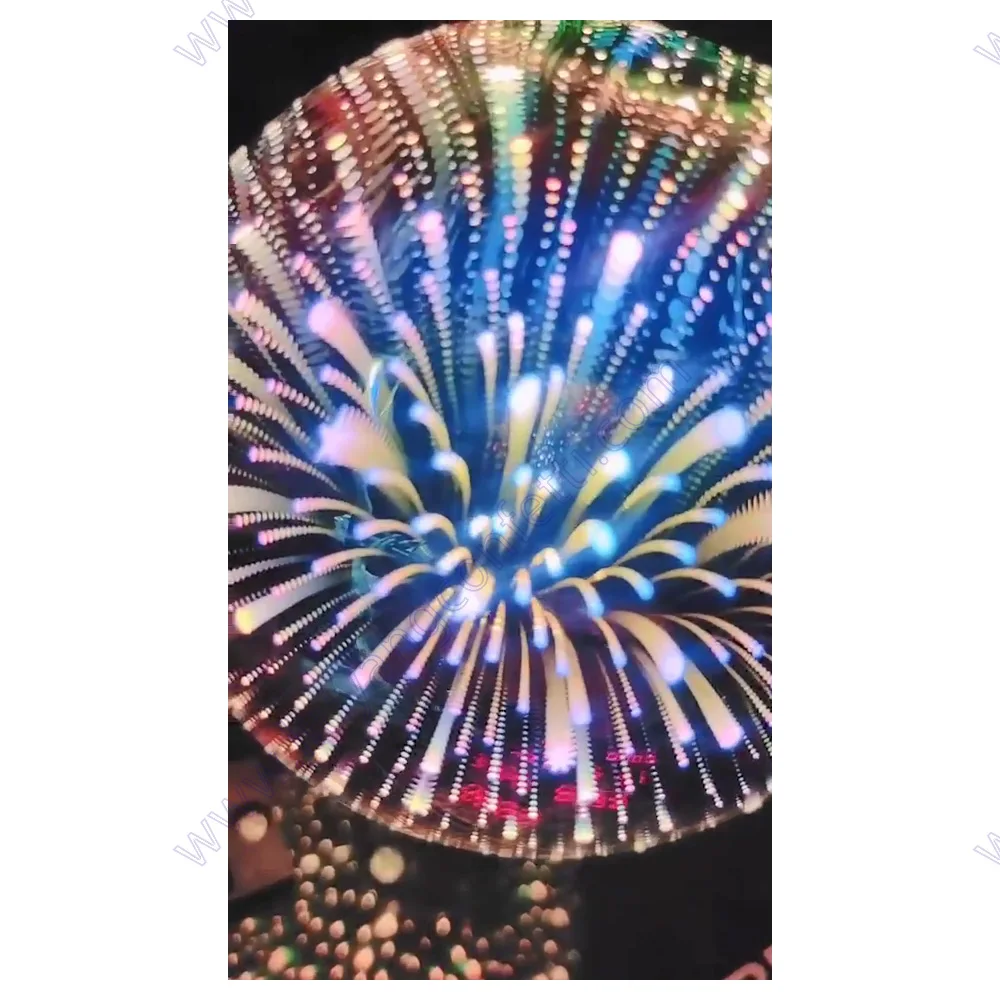 3D LED 불꽃 놀이 전구 램프 조명, 빈티지 장식, 크리스마스, 별, 밤, 휴일, 참신한 110v 에디슨, 다채로운 E27, 220v