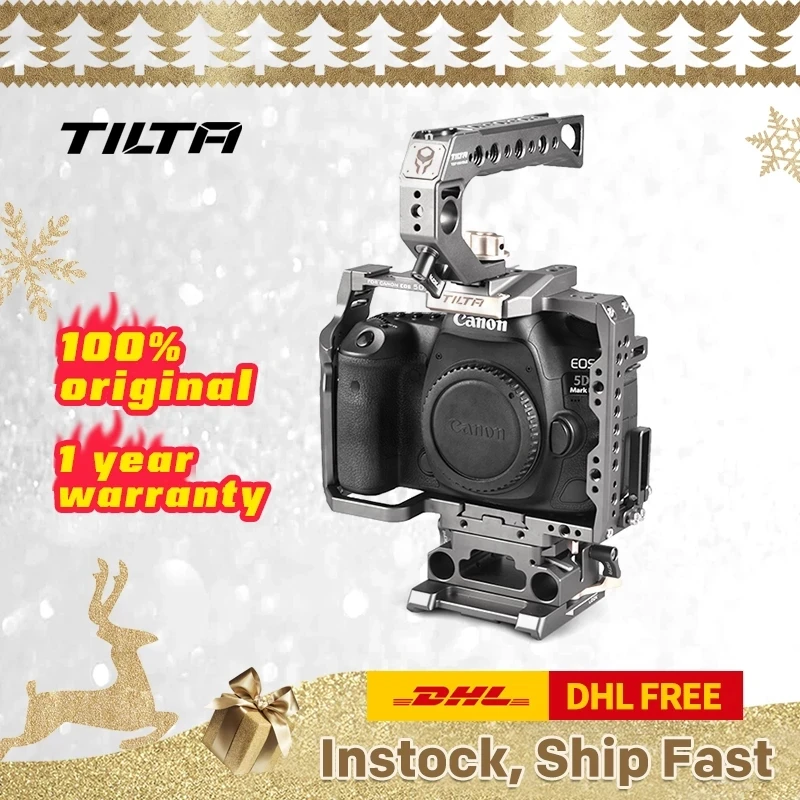 Tilta Cage for Canon 5D Series DSLR Camera Mark II III IV 5D2 5D3 5D4 Rig Accesosires | Электроника