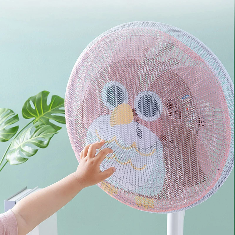 

Electric Fan Cover Anti-pinch Hand Child Protection Net Dust Cover All-inclusive Safety Protection Net Cover For Child Baby