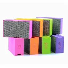 Tampons de polissage électrolytiques, pierre de polissage en verre à dos, meulage de carreaux de céramique, diamant, carreaux de porcelaine abrasifs