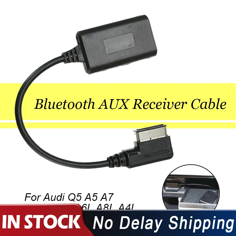 Audi VW MMI AMI Bluetooth Interface Câble Adaptateur USB iPhone iPod Radio média