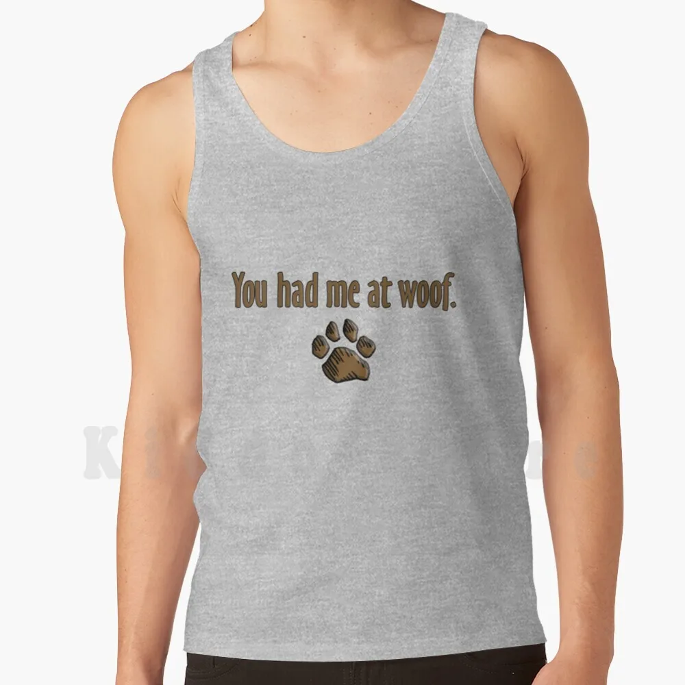 Hai Avuto Me A Woof. Canottiere Gilet 100% Cotone Pet Dog Love Animal Family Puppy Il Proprietario Dell'Amicizia Adotta Il Cane Beagle