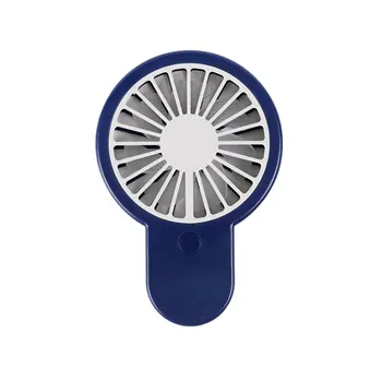 

Air Conditioning Candy Handheld Fan Mini Pocket Storage Macarons Small Fan Portable USB Charging Fan Handy Fan Rotary Vane Box -