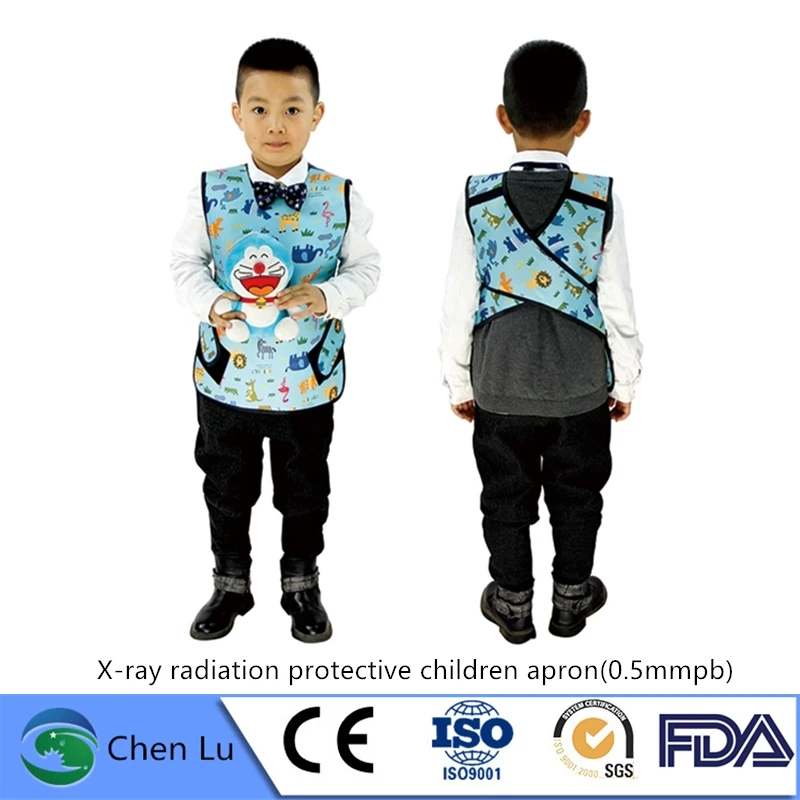 Genuine xray gamma ray protective children dental apron ionizing