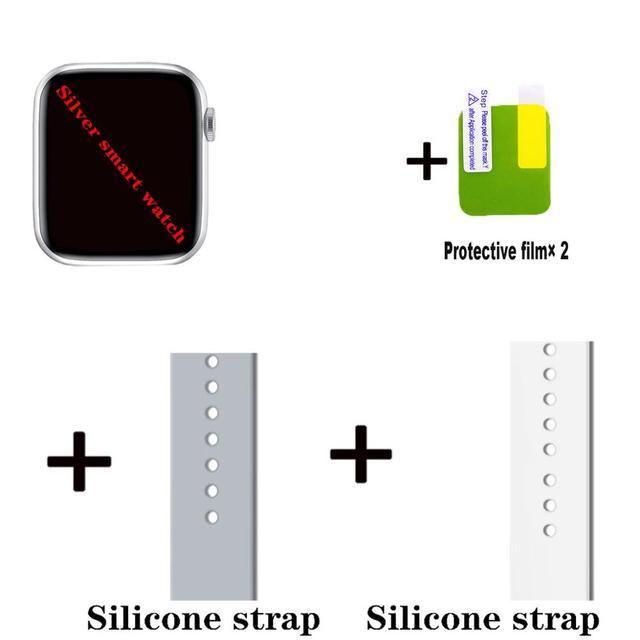 W26 Smartwatch Android IOS Smart Watch for Women Men 2020 44mm 40mm  Waterproof Temperature Heart Rate Monitor Sport Watch