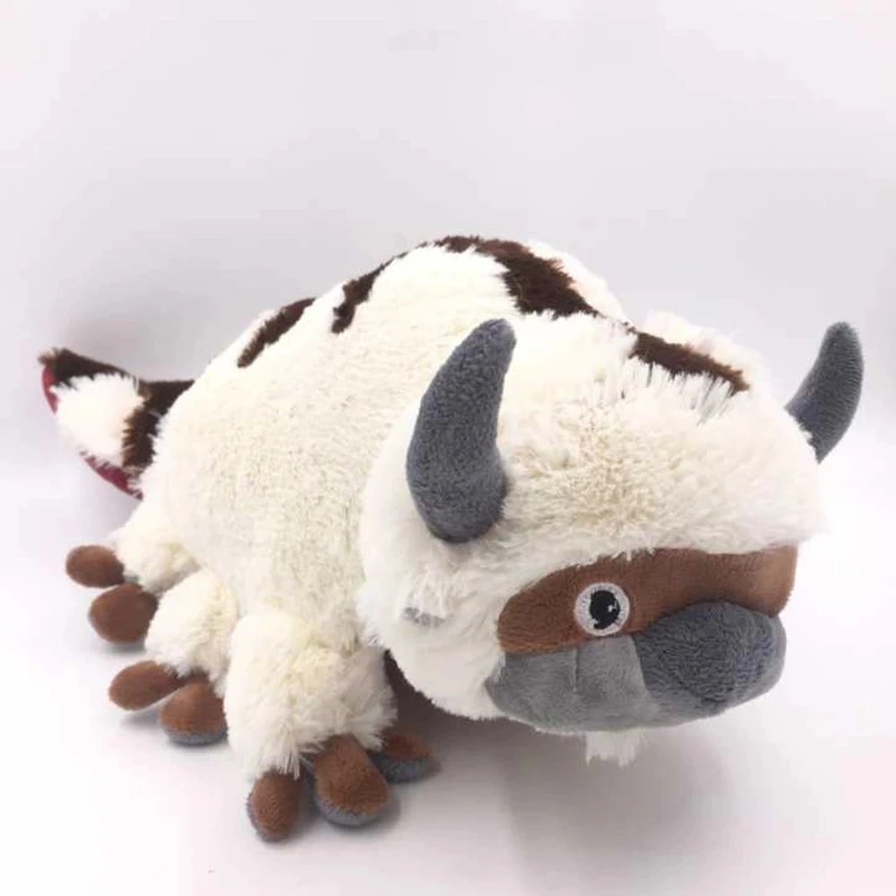 Игрушка плюшевая The Last Airbender Appa кавайный Аватар из сериала мягкая кукла 45/55 см