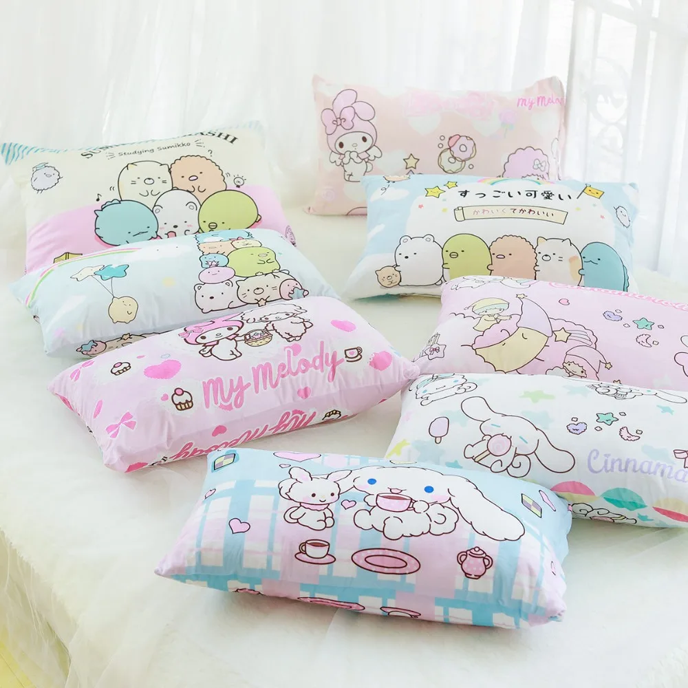 Аниме мультфильм милый Sumikkogurashi Cinnamoroll плюшевые игрушки подростковый стиль подушки мягкие подушки дать Вам комфортный сон