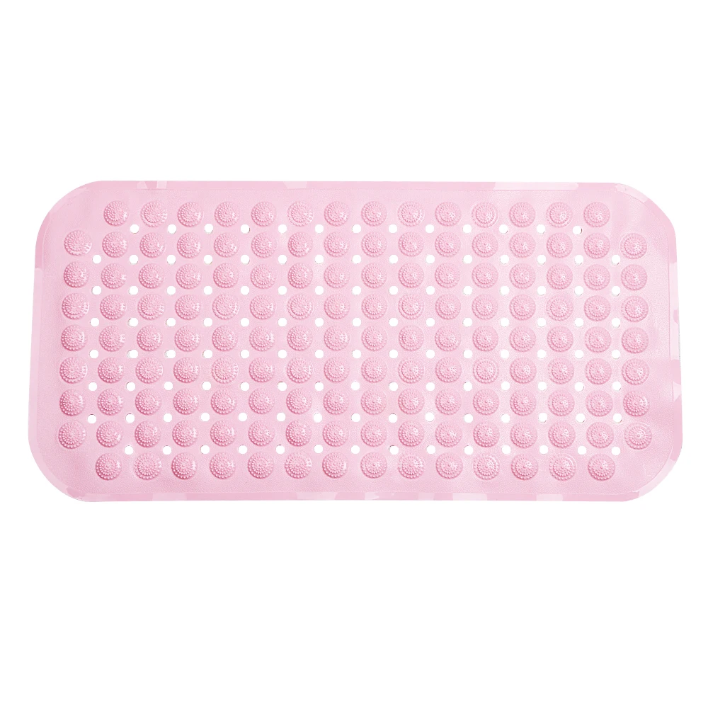 NICEYARD Soft PVC Rubber Bathroom Carpet With Suction Safety Mat for Kid Aged Foot Massage Non-Slip Bath Mat For Toilet Bathroom