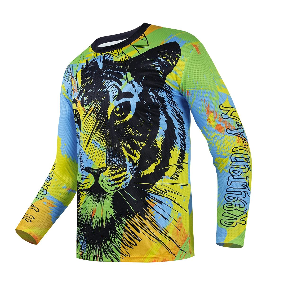 

KEYIYUAN Long Sleeve Jersey Downhill Men Motorcycle T-shirt Motocross Cycling Shirt Road Bike Clothing Maglia Mtb Maillot Hombre