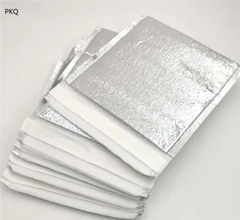 

30pcs Aluminum Foil Bubble Bag Folding Picnic Portable Ice Pack Food Thermal Bag Food Delivery Bag Drink Carrier Insulated Bag