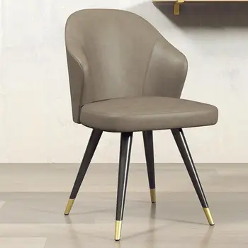 

Nordic Luxury Dining Chair Home Modern Simple Desk Back Chair Net Red Ins Iron Leisure Makeup Chair