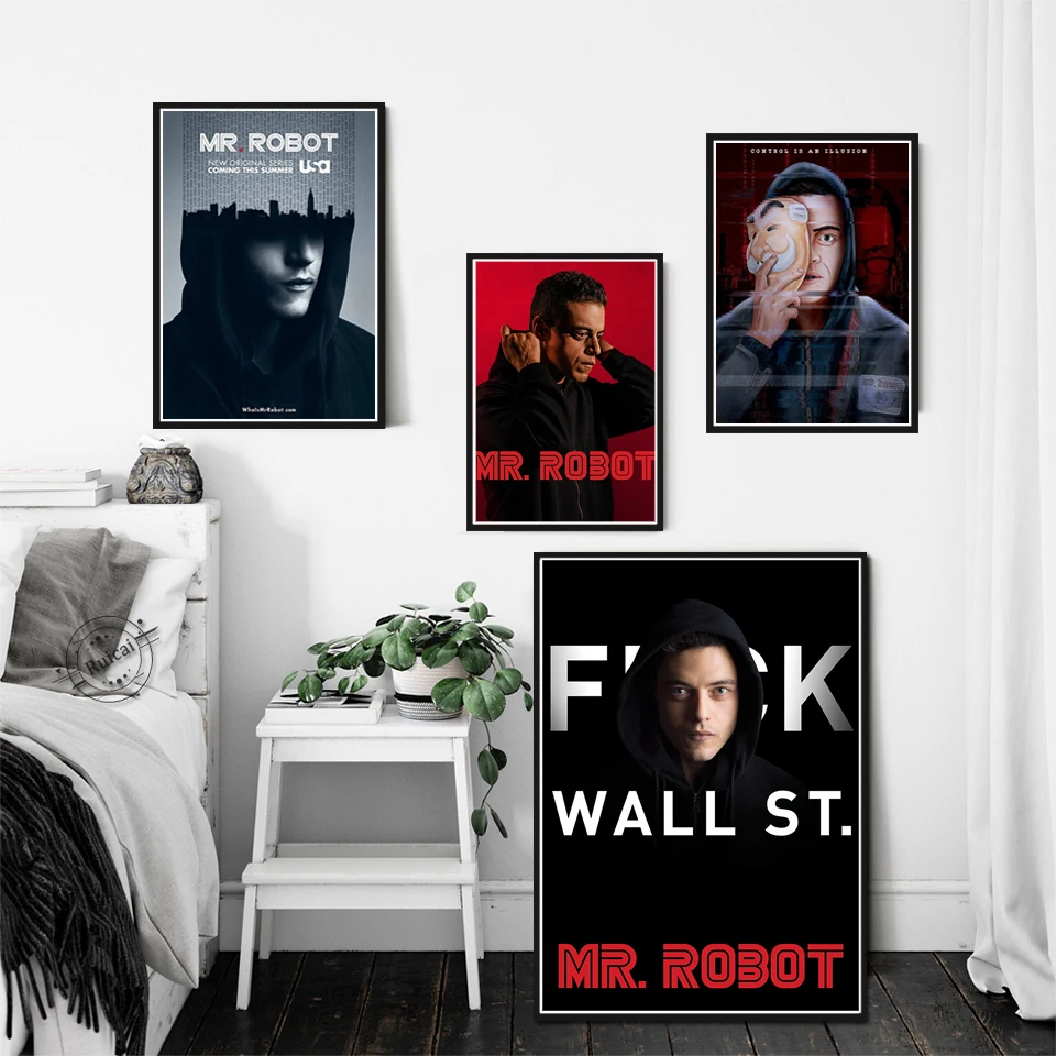 Quadro e poster Mr. Robot - Elenco - Quadrorama