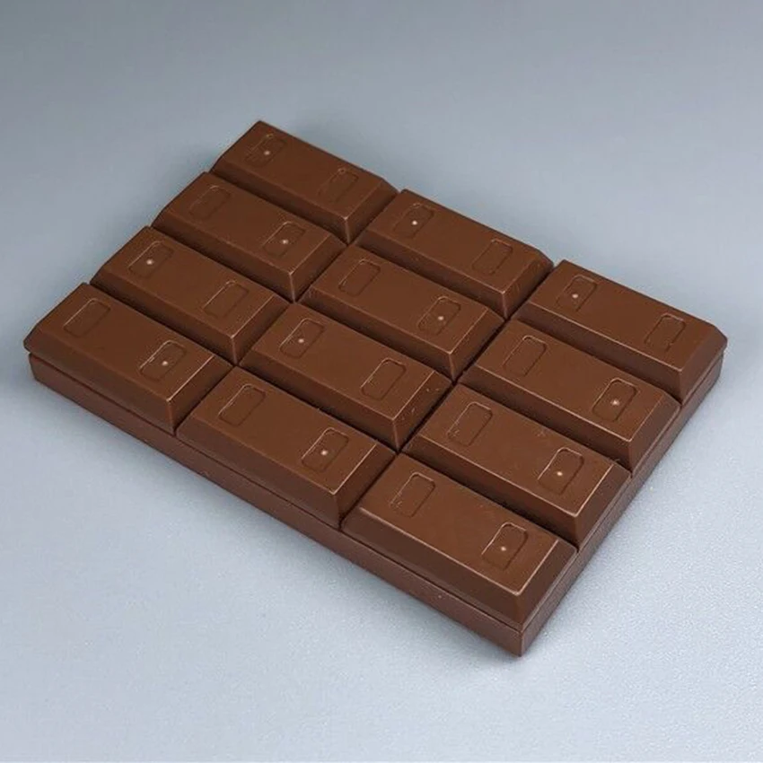 Legoed Snack Food Snack DIY Creative Toy Chocolate Bar Building Blocks City MOC Accessories Kits Model Bricks Educational Toys (4)