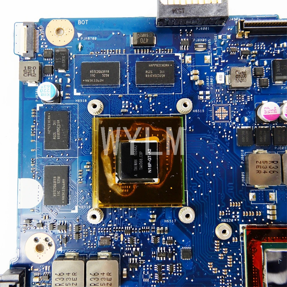 N551JX/N551JK I7-4750CPU GTX950M материнская плата REV2.0 для ASUS N551J G551J N551JX G551JX N551JK Материнская плата ноутбука Тесты работы