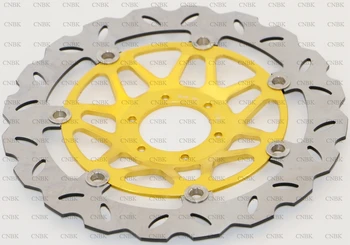 

Front 296 mm Disc Brake Rotor for HONDA VFR 800 V-TEC Limited Edition VFR800 2007 07
