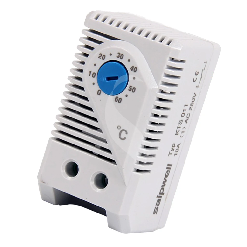 0~60 Degree Mechanical Thermostat Adjustable Temp Sensor Controller Switch