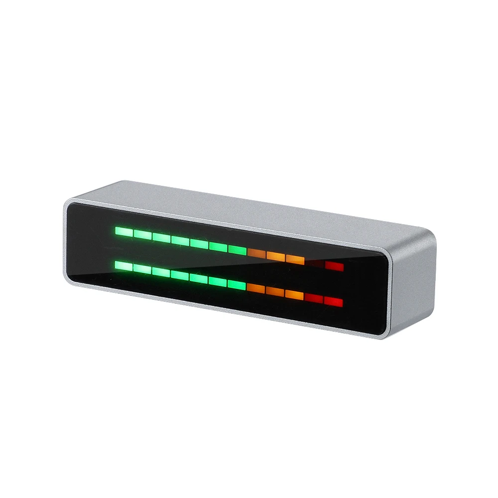 Level Indicator Multicolor LED Music Spectrum 12 Segment Stereo VU Meter 