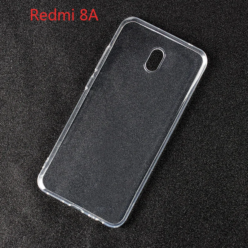 Для Xiaomi Redmi 8A Ультратонкий Прозрачный чехол для Redmi8A прозрачный мягкий