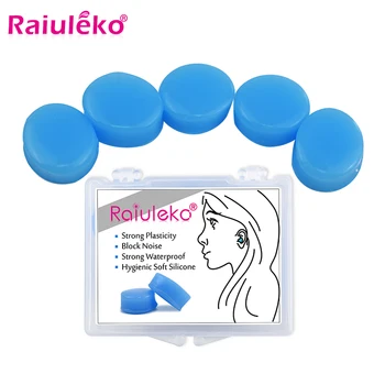 

6/18pcs Waterproof Swimming Silicone Swim Earplugs Sound Insulation Ear Protection Super Soft Ear Plug Anti-noise SleepingPlugs