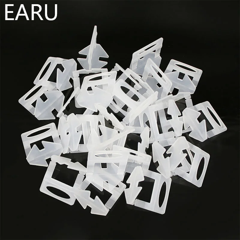 

500pcs 1/1.5/2/2.5/3mm Ceramic Tile Leveling System Clips Wall Floor Carrelage Tile Spacer Tiling Tool Wedges Leveler Locator