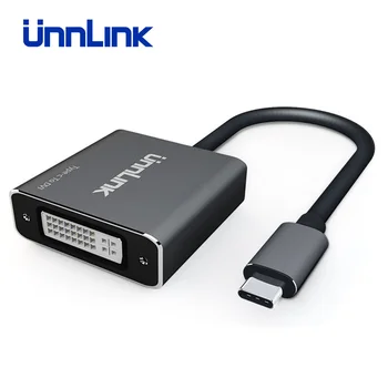 

Unnlink USB C to DVI Type C to DVI Converter Adapter FHD1080P@60HZ Thunderbolt 3 for MacBook s8 s9 s10 Dex Mode p30 p20 Mate10