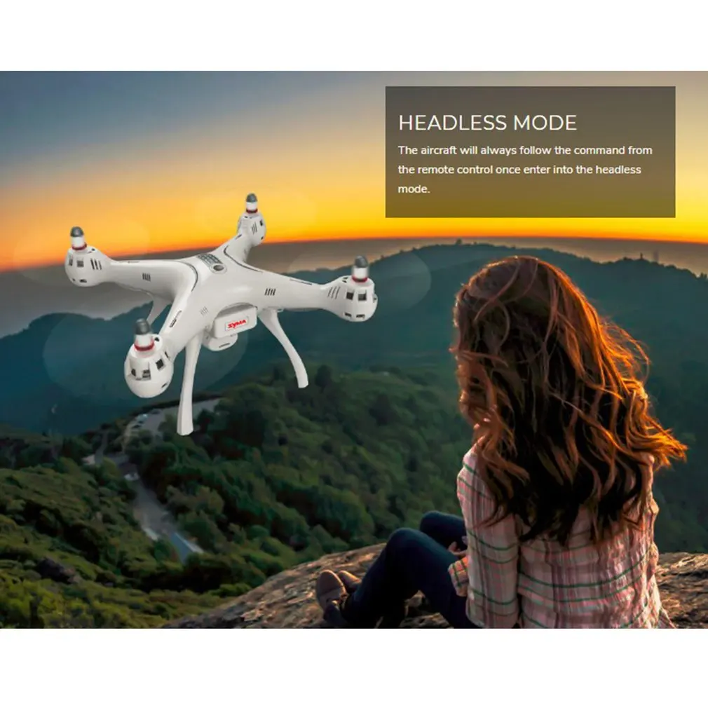 GPS Дрон SYMA X8PRO WI FI с видом от первого лица HD Камера 720P в режиме реального времени 4K
