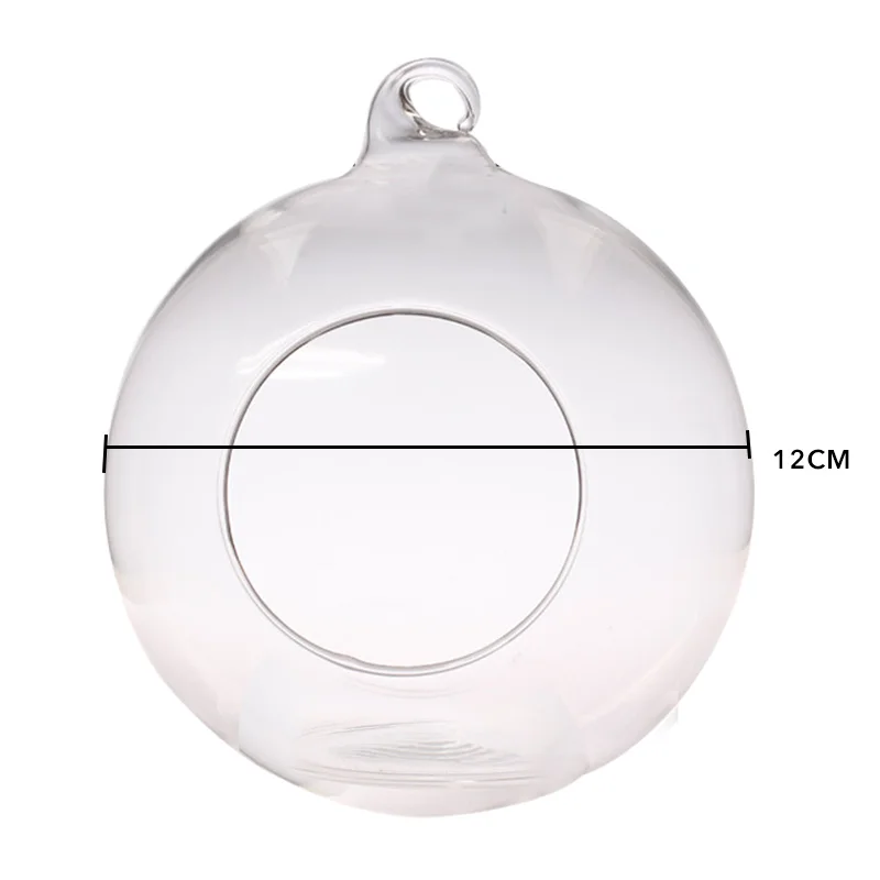 12cm Dozzlor 1 шт., украшение для дома, подсвечник из хрустального стекла, подсвечник для дома, Свадебная вечеринка, ужин, Декор - Цвет: 12cm