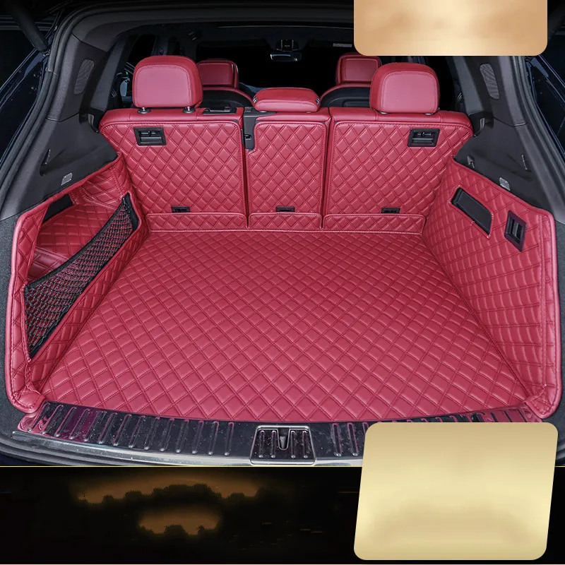 

Special Full Covered Waterproof Durable Non Slip Car Boot Mats for Porsche Macan Cayenne Panamera 2011-2020 Year Trunk Carpets