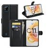 for Realme C11 2021 RMX3231 C11 RMX2185 Wallet Phone Case Flip Leather Cover Capa Etui Fundas 6
