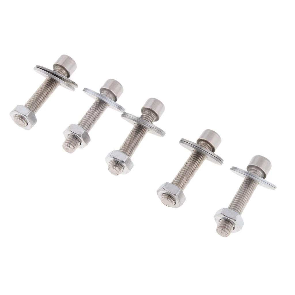 Комплект шайб комплект из 5 универсальных болтов с шестигранной головкой