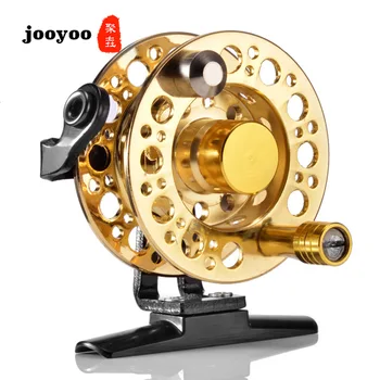 

1:1 High Speed Fishing Vessel New Style Gold-Tone All-Metal Ceramic Pilot Hole Front Wheel Hit Fishing Reel Wheel Machine