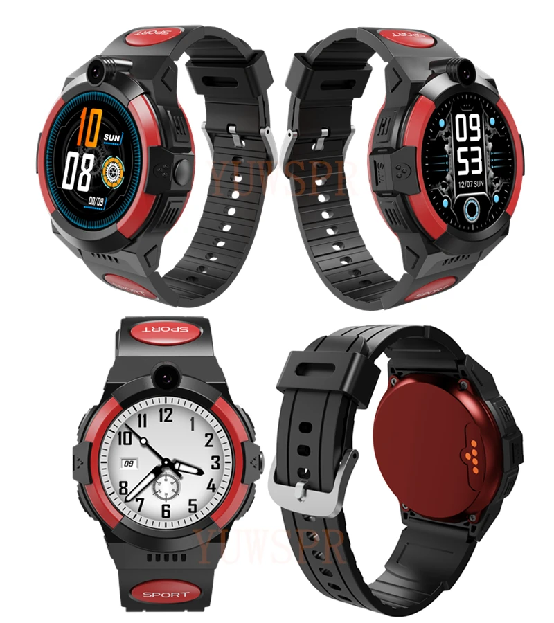 2022 New 4G Kids Smartwatch 1.28" Waterproof GPS WiFi LBS Tracking SOS Video Call SIM Phone Watches for 3~12 Boys Girls LT32