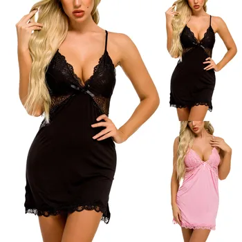 

Pyjamas Women Sexy Sleepwear Lingerie Pijama Women Lace Pajamas Sexy Lingerie Braces Skirt Lace Sexy Underwear Skirt пижама