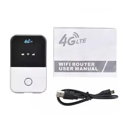 Novo roteador de modem desbloqueado mifi 4g frequência personalizável sem fio banda larga ponto de acesso sem fio roteador wifi lte móvel