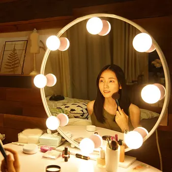 

USB Charging Sensor Night Light Portable Makeup Mirror Front Light Modern Simple Mini Night Light
