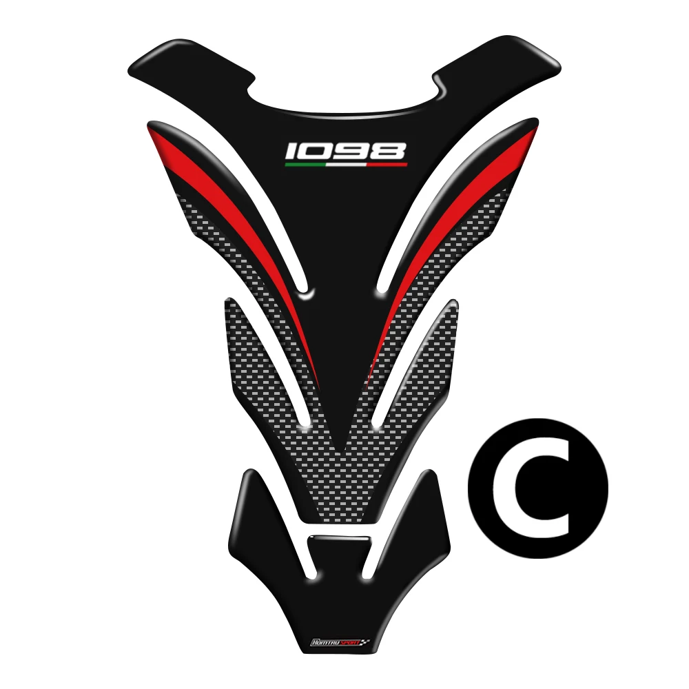 Защитная накладка на бак мотоцикла наклейки чехол водонепроницаемый для Ducati Streetfighter 1098 1098R 1098S Tankpad наклейки