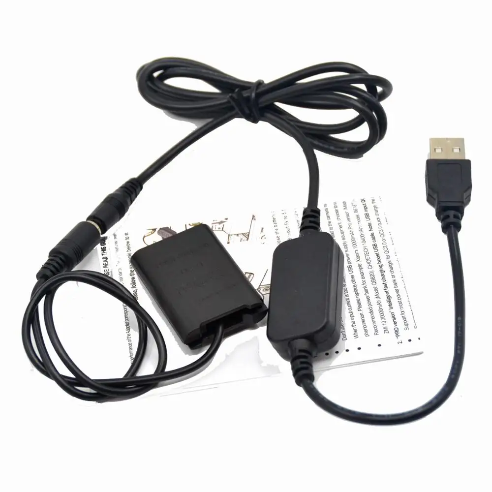 Camera Mobile Power Bank Charger USB Cable DK-X1 DC Coupler NP-BX1 NPBX1 Dummy Battery for Sony DSC RX1 RX1R RX100 II III VI RX1