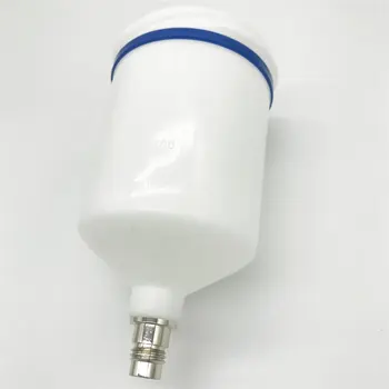 

Plastic Spray Paint Cup Sprayer Cup Air Gravity Feed Paint Spray Pot Exquisite External Dental Pot for Spray Gun Parts