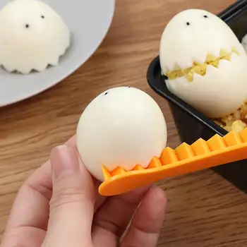 

Fancy Cut Eggs Cooked Household Boiled Eggs Mold Cutter Creative Cut Shaped Bento Accessories Home Tools Kitchen Flower N3Q6