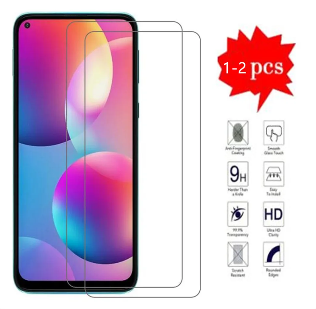 2-1 шт. 2.5D 9H Защитное стекло для Vsmart Joy 4 защита экрана Закаленное пленка | Мобильные