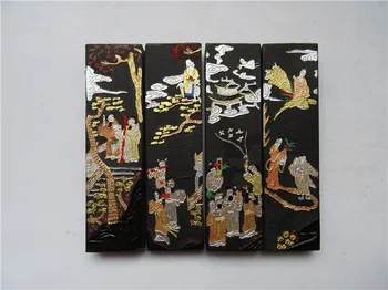 

Huimo and fulushushushi, two kinds of antique one or two pine smoke sets in the 1980s and 1990s, Chen mo old ink stationery