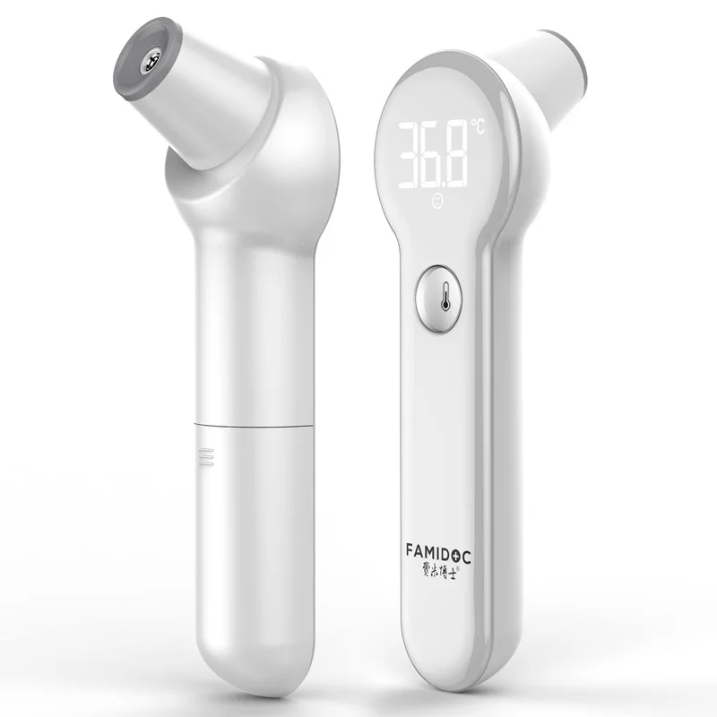 

Household Non-contact Thermometer Infrared Forehead Ear Temperature Tester Medical Grade Energy-efficient Automatic Shut-down