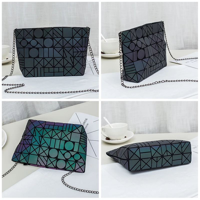Goedkoop Lovevook Crossbody Tassen Voor Vrouwen 2019 Opvouwbare Messenger Bags Met Retro Famale Schoudertas Geometrische Zak Lichtgevende Kleur 2019
