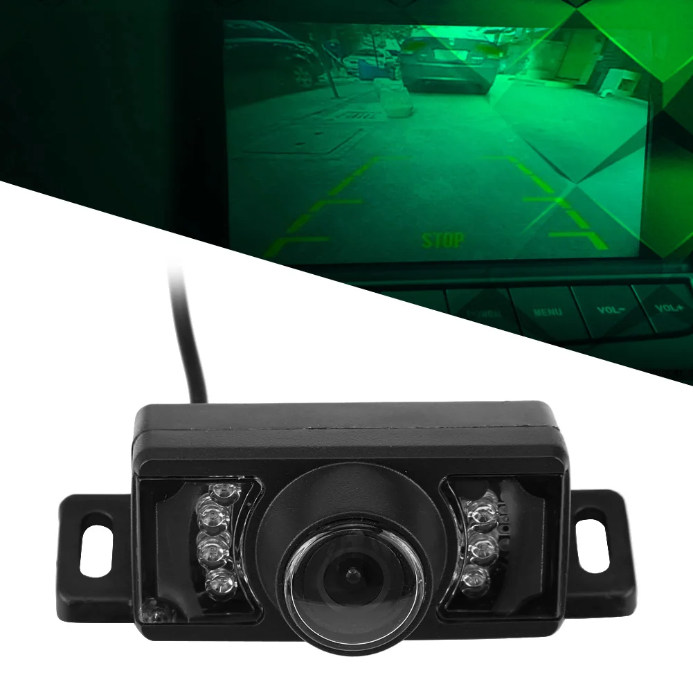 7pcs IR LED Night Version Waterproof Car Reverse Backup Camera with  Wireless RCA Video Transmitter and Receiver Built in PLL|Vehicle Camera| -  AliExpress