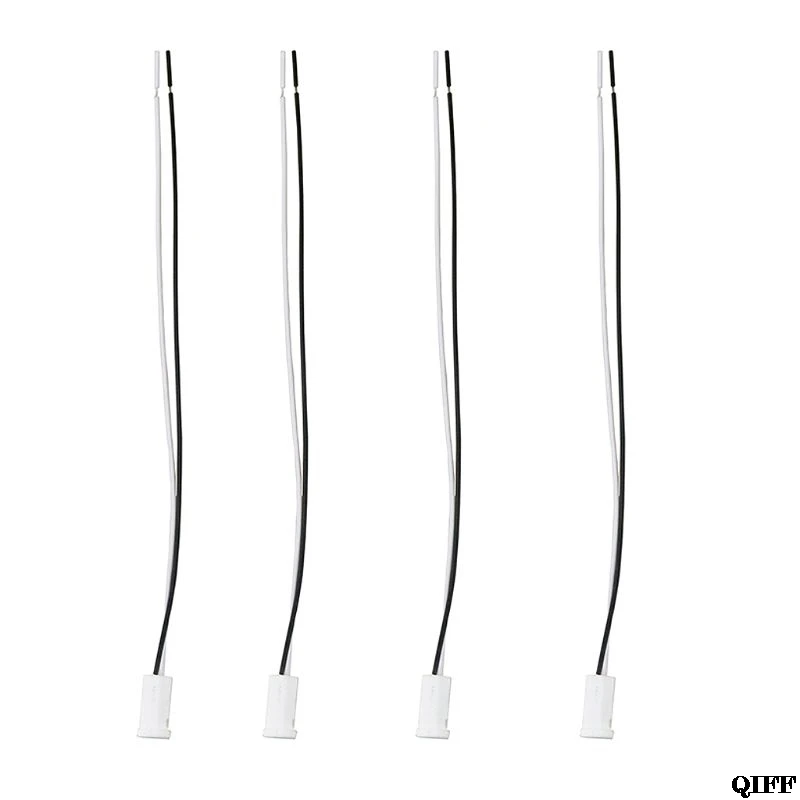 10Pcs 20CM/7.87" High Temperature Cable G4 Lamp Holder Ceramic Light Socket LED Lighting Tool Household Accessory