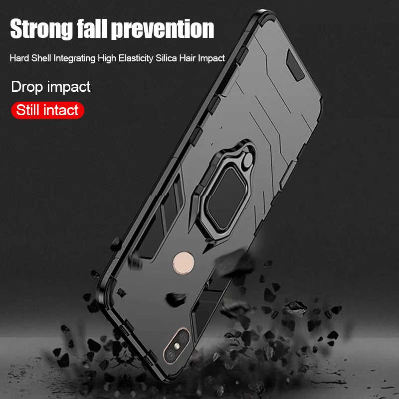 Versatile Ring Cover Case for Smartphones - Durable and Stylish Protection