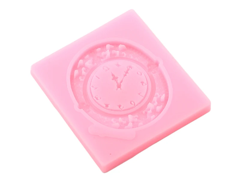 Винтажные часы силиконовые формы помадка для кекса форма для украшения торта инструменты Конфеты полимер форма для шоколада формы для мастики