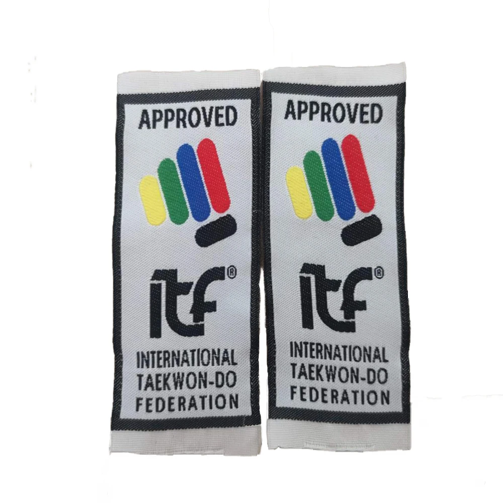 ITF Emblems Belts Label for Taekwondo Kimono Uniform