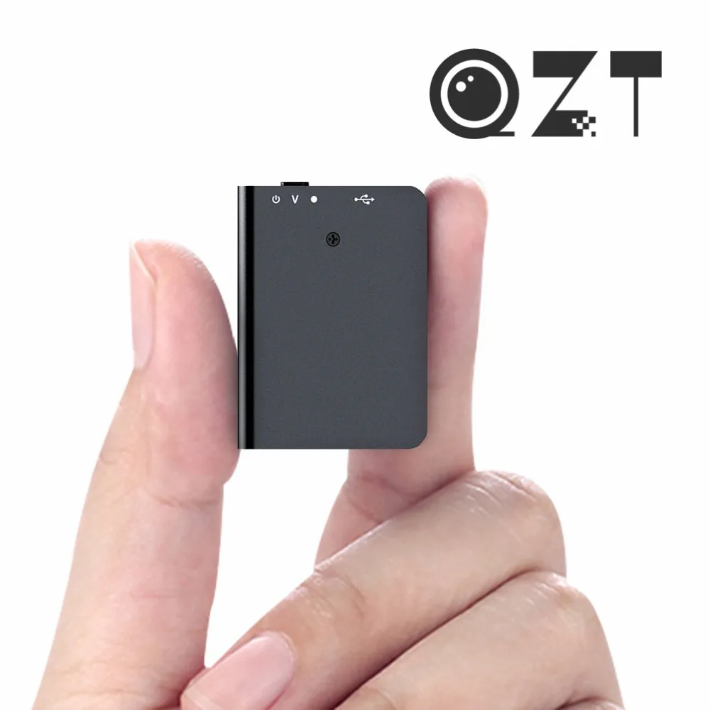 Мини диктофон QZT прямоугольный mp3 плеер USB зарядка маленький микродиктофон