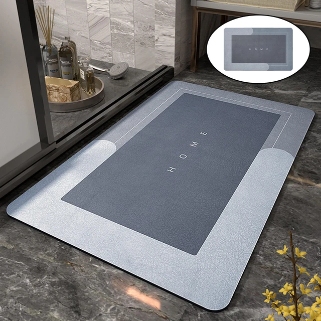 Bathroom Floor Mat, Non-slip Indoor Door Mat, Front And Back Door